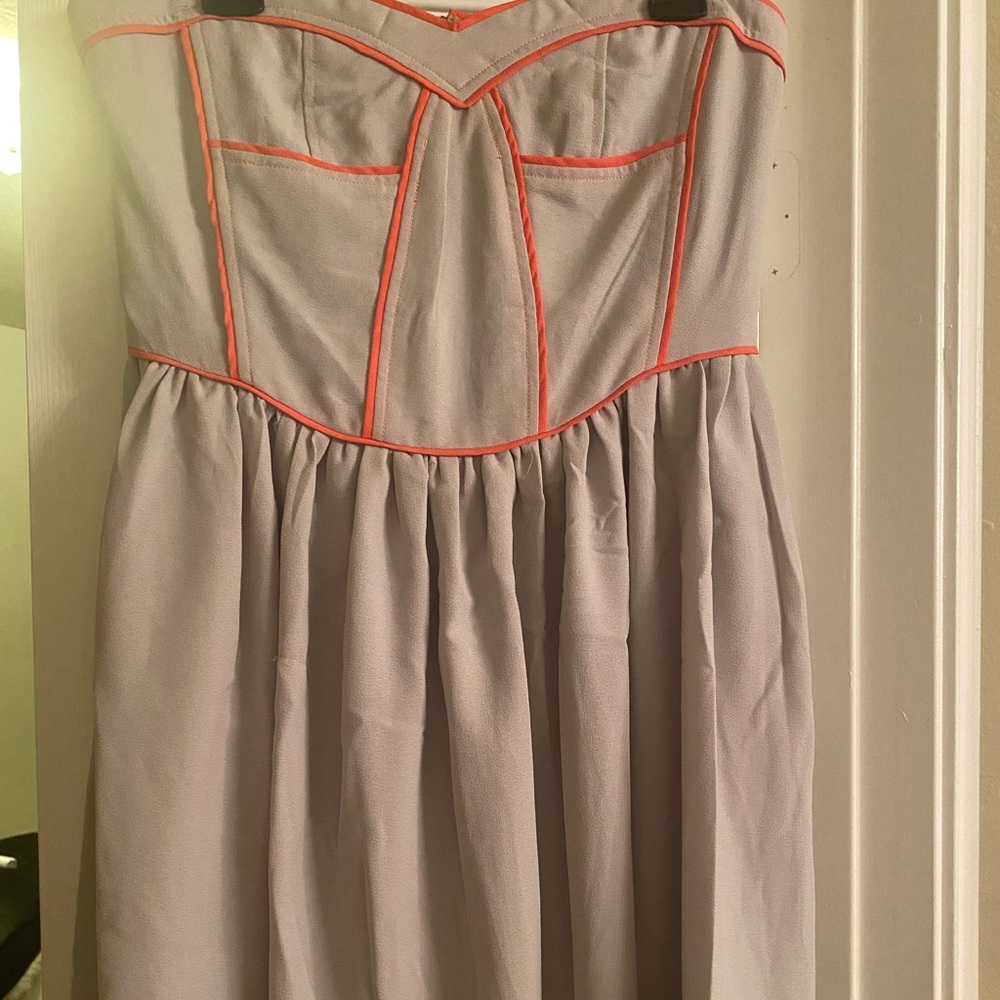 Bar III Strapless Dress